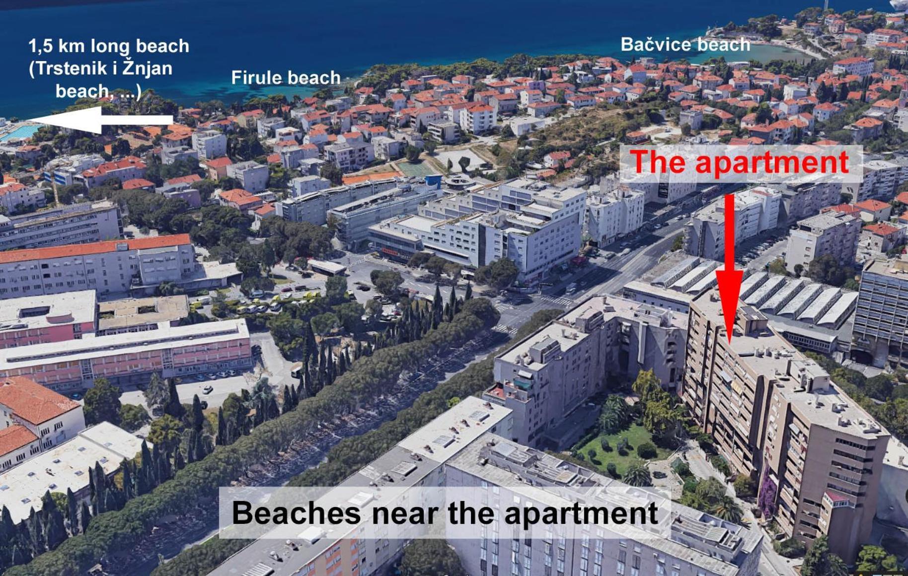 Eurit Apartment Shown In Detail Split Kültér fotó